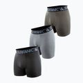 Pánske termo boxerky Surfanic Carbondri 3 páry black/grey/khaki