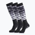 Lyžiarske ponožky Surfanic Pro Tech 3-pack Fairisle black