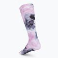 Dámske lyžiarske ponožky Surfanic Pro Tech 3Pk Watercolour Sock pink purple 2