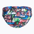 Detské plavky Speedo Allover 6.5 cm Briefs black/blue 2