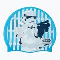 Plavecká čiapka Speedo Slogan Print Star Wars Stormtrooper blue/white/grey