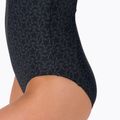 Speedo Boomstar Allover Muscleback dámske jednodielne plavky black-grey 68-122999023 9