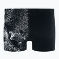Pánske plavecké boxerky Speedo Allover V-Cut Aquqshort black-grey 68-09734F330 2
