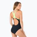 Speedo Fit Laneback dámske plavky black/yellow 68-11389F344 3