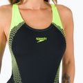 Speedo Fit Laneback dámske plavky black/yellow 68-11389F344 4
