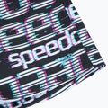 Detské plavecké šortky Speedo s potlačou 13" logo čierna / biela / diva 3