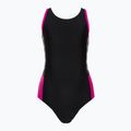Speedo Boom Logo Splice Muscleback detské jednodielne plavky B344 black 12859B344