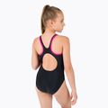 Speedo Boom Logo Splice Muscleback detské jednodielne plavky B344 black 12859B344 6