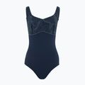 Dámske jednodielne plavky Speedo  ContourLustre Printed true navy / white / usa charcoal