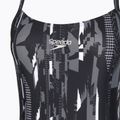 Dámske jednodielne plavky Speedo Allover Rippleback black 3