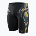 Speedo Pánske plavky s celoplošným digitálnym strihom do V Black 68-10851G633