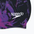 Plavecká čiapka Speedo Long Hair Printed čierno-fialová 68-1136 6