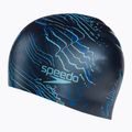 Plavecká čiapka Speedo Long Hair Printed tmavomodrá 68-1136 2