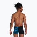 Pánske plavkové boxerky Speedo Allover V-Cut Aqushort D812 čierne 68-9734D812 5