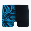 Pánske plavkové boxerky Speedo Allover V-Cut Aqushort D812 čierne 68-9734D812 2