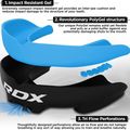 Detský chránič čeľuste  RDX Mouth Junior blue 2