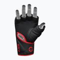 Grapplingové rukavice RDX Grappling F6 matte red 4