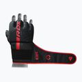 Grapplingové rukavice RDX Grappling F6 matte red 5