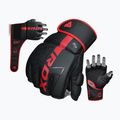 Grapplingové rukavice RDX Grappling F6 matte red 7