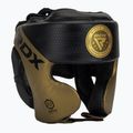 Boxerská prilba RDX L1 Mark Pro Cheek Boxing Training Head Guard golden