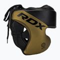 Boxerská prilba RDX L1 Mark Pro Cheek Boxing Training Head Guard golden 2