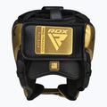 Boxerská prilba RDX L1 Mark Pro Cheek Boxing Training Head Guard golden 3