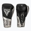 Boxerské rukavice RDX K1 Mark Pro Fight Boxing silver