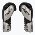 Boxerské rukavice RDX K1 Mark Pro Fight Boxing silver 4