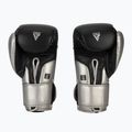 Boxerské rukavice RDX L2 Mark Pro Sparring Boxing Hook & Loop silver 3