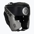 Boxerská prilba RDX L1 Mark Pro Cheek Boxing Training Head Guard silver