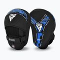 Tréningové lapy trenérske RDX Focus New Aur F17 black/blue