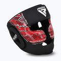 Boxerská prilba RDX New Aura F17 Head black/red 2