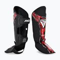 Chrániče holení a nôh RDX Instep New Aura F17 Shin black/red 2