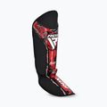 Chrániče holení a nôh RDX Instep New Aura F17 Shin black/red 3