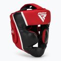 Boxerská prilba RDX Head Guard Aura Plus T-17 red