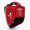 Boxerská prilba RDX Head Guard Aura Plus T-17 red 3