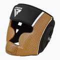 Boxerská prilba RDX Head Guard Aura Plus T-17 golden 2