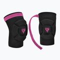 Ochraniacze na kolená RDX K5 Hosiery Knee Foam black/pink 3
