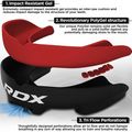 Chránič zubov RDX Mouth Guard red/black 3