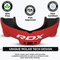 Detský chránič čeľuste  RDX Mouth Junior red/black 3
