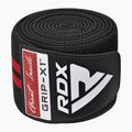 Chrániče kolien RDX KR11 Gym Knee Wrap čierne/červené  2