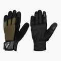 Trekkingové rukavice RDX W1F Full Finger army green