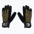 Trekkingové rukavice RDX W1F Full Finger army green 2
