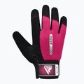 Trekkingové rukavice RDX W1F Full Finger pink 2