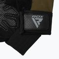 Tréningové rukavice RDX W1H Gym Workout Gloves army green 4