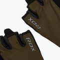 Tréningové rukavice RDX W1H Gym Workout Gloves army green 6