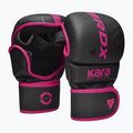 Grapplingové rukavice RDX F6 Shooter Grappling pink 2