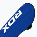 Chrániče holení a priehlavkov RDX T1 Shin Instep Guards blue/white 5