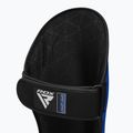 Chrániče holení a priehlavkov RDX T1 Shin Instep Guards blue/white 6