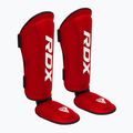 Chrániče holení a nártov RDX T1 Shin Instep Molded King red/white